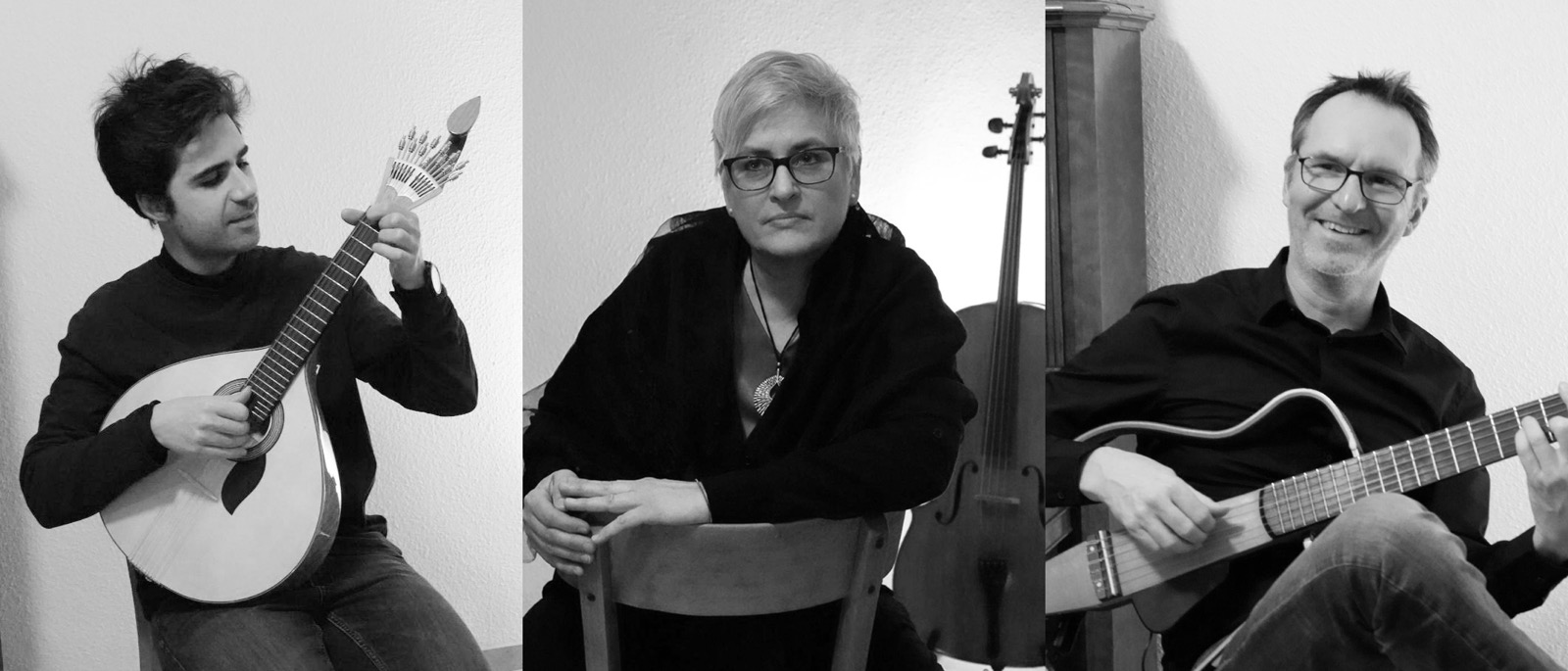Francisco Chaves, Britta Buß und Sebastian Kellermann von FraSe B